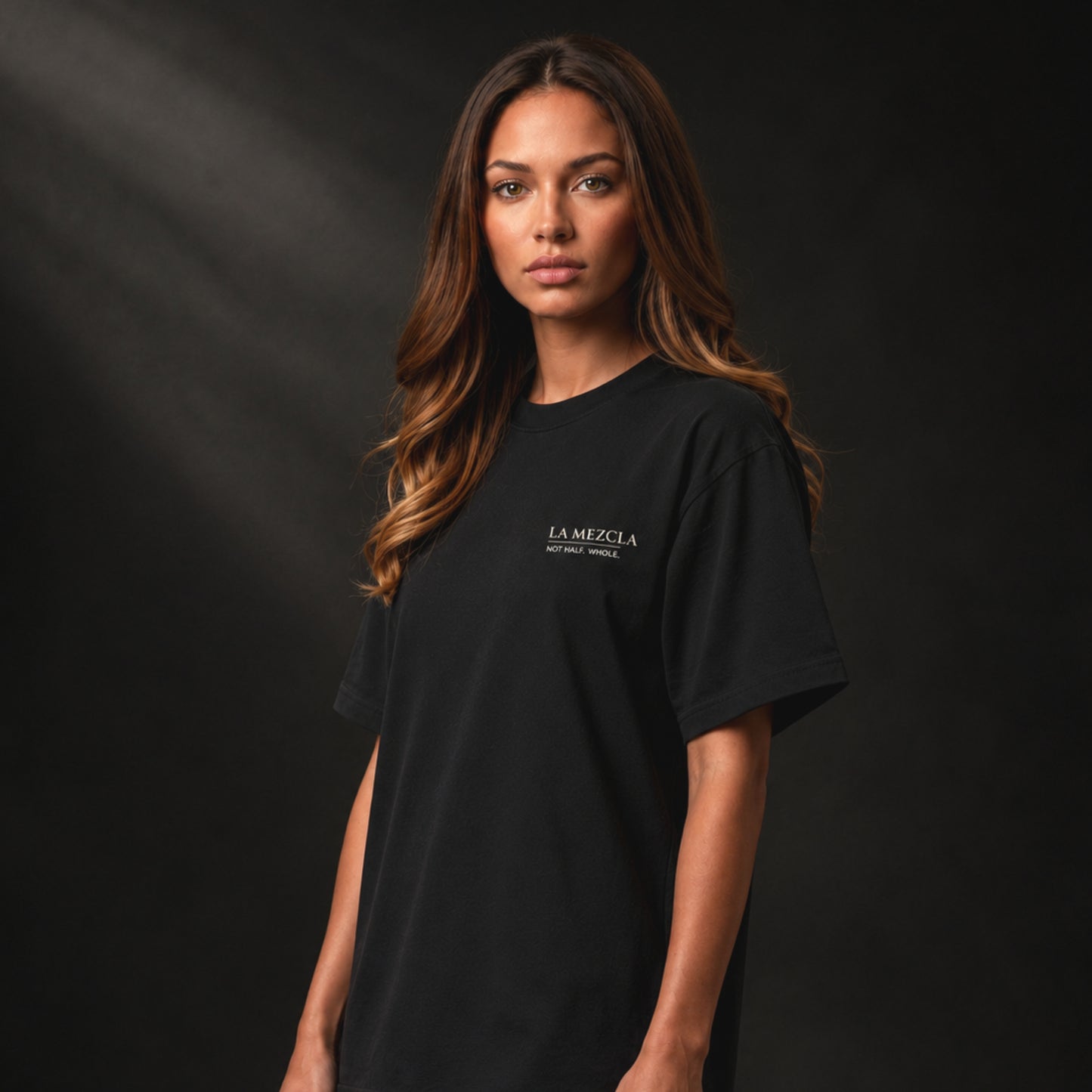 La Mezcla Not Half. Whole. Tee