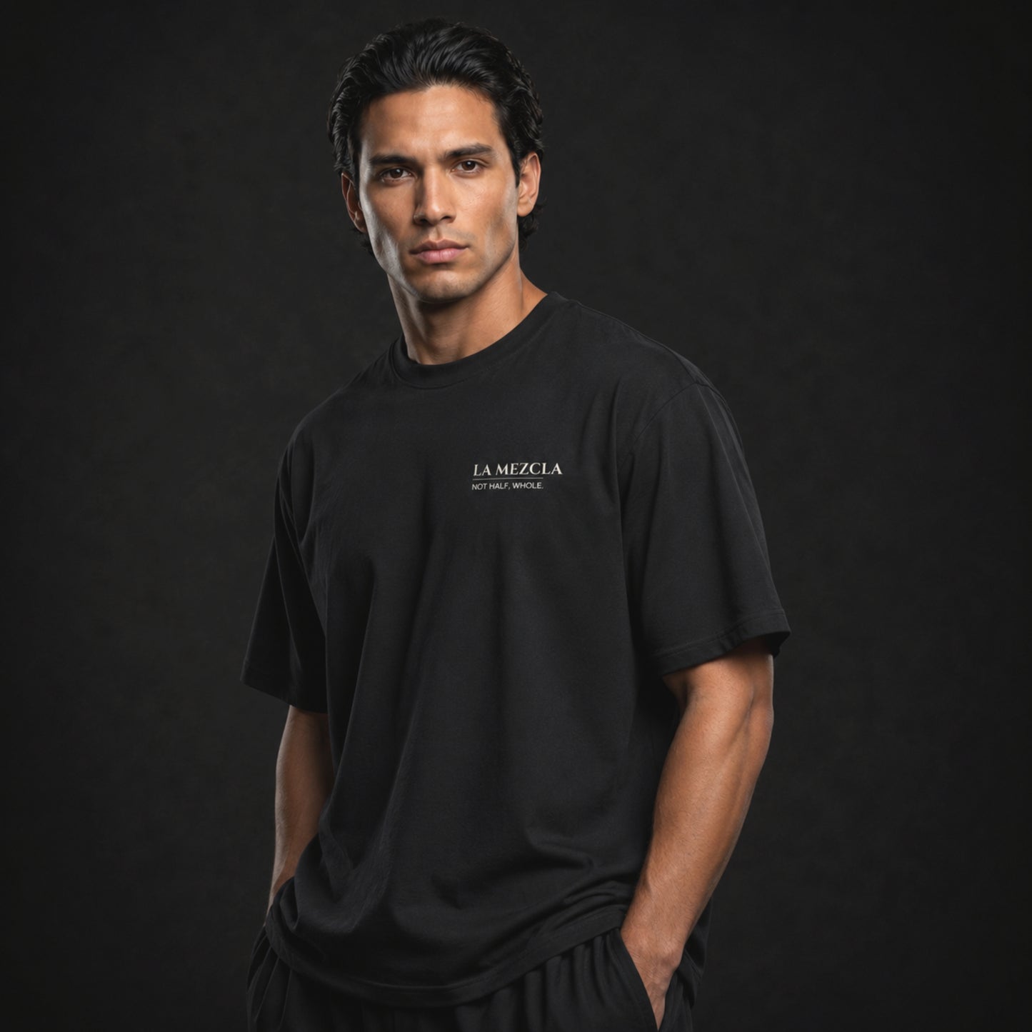 La Mezcla Not Half. Whole. Tee